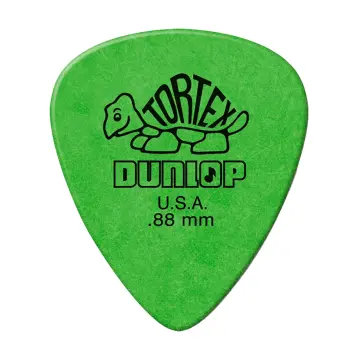 [418B88] Dunlop 418B88 Espiga 0.88mm Tortex Standard Verde 