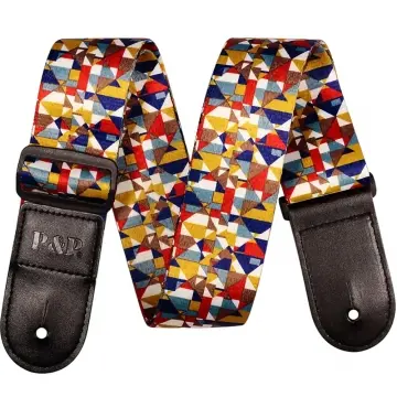 Only Music THA025 Tahalí Para Guitarra Estampado Elegante