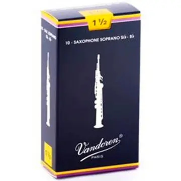 Caña Vandoren Azul Saxofón Soprano