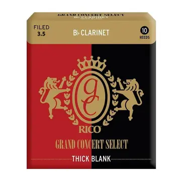[RGT10BCL350] Caña Rico Grand Concert Select RGT10BCL350 Caña 3.5 Para Clarinete Si Bemol
