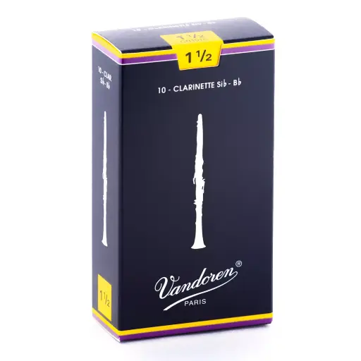 Caña Vandoren Azul Clarinete Si Bemol