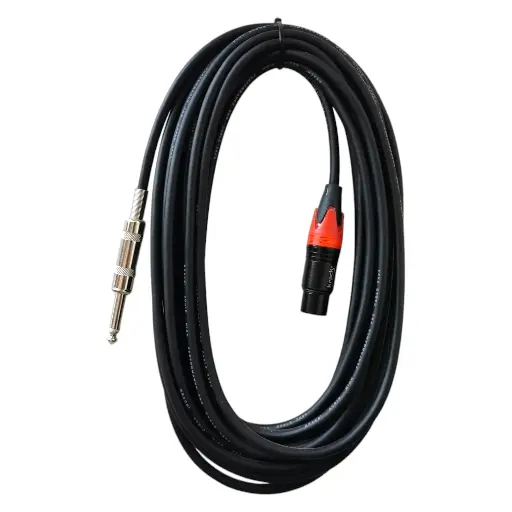 [XLRHP7] Only Music XLRHP7 Cable de Plug a Canon Hembra de 7 Metros