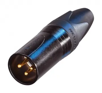 [NC3MXXB] Neutrik NC3MXXB Conector XLR Canon Macho Negro