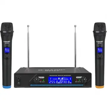 GMark G210V Micrófono Inalámbrico Doble De Mano