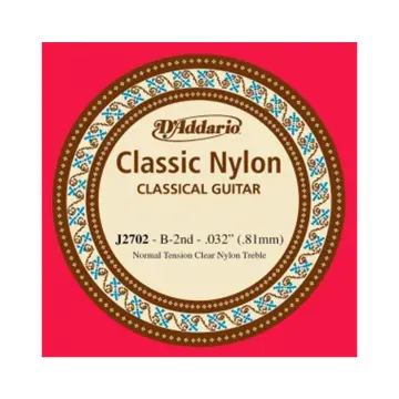 [J2702] D'Addario J2702 Segunda Cuerda para Guitarra Acústica Si