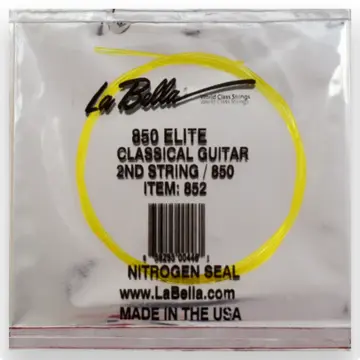 [LB852] La Bella LB852 Segunda Cuerda de Nylon para Guitarra Acústica 