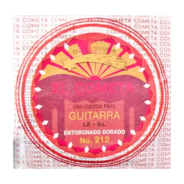 [COGS212] El Cometa COGS212 Quinta Cuerda para Guitarra Entorchado Dorado