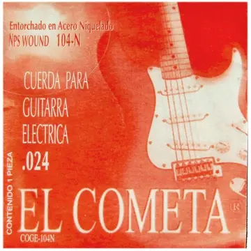 [COGE104N] El Cometa COGE104N Cuarta Cuerda para Guitarra Niquelada 0.024