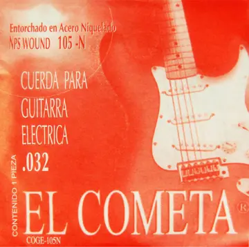 [COGE105N] El Cometa COGE105N Quinta Cuerda para Guitarra Niquelada 0.032