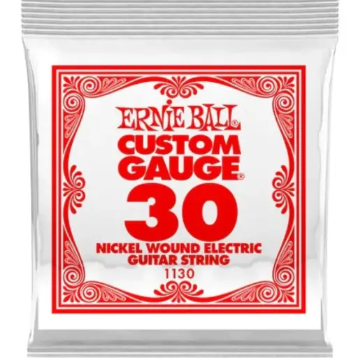 [1130] Ernie Ball 1130 Cuerda 0.030 para Guitarra Eléctrica o Acústica 
