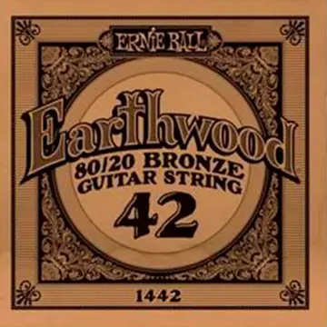 [1442] Ernie Ball 1442 Cuerda .042 de Bronze para Guitarra Electroacústica