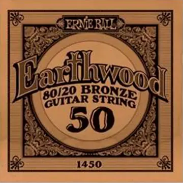 [1450] Ernie Ball 1450 Cuerda .050 de Bronze para Guitarra Electroacústica 