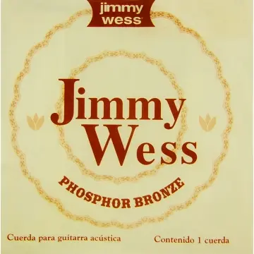 [JWGA044] Jimmy Wess JWGA044 Quinta Cuerda de Bronze .044 para Guitarra Electroacústica