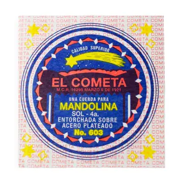[COMA603] El Cometa COMA603 Cuarta Cuerda de Acero para Mandolina