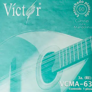 [VCMA63] Victor VCMA63 Tercera Cuerda para Mandolina de Acero 