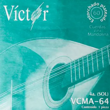 [VCMA64] Victor VCMA64 Cuarta Cuerda para Mandolina de Acero