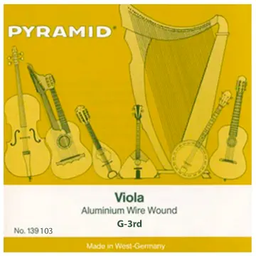 [139103] Pyramid 139103 Tercera Cuerda Sol G para Viola