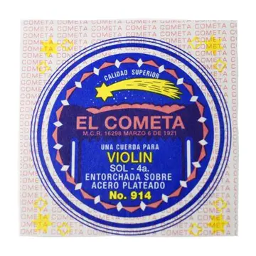 [COVI914] El Cometa COVI914 Cuarta Cuerda de Acero para Violín
