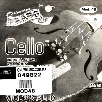 [MOD48] Prado MOD48 Cuerda Tercera para Violonchello de Nickel