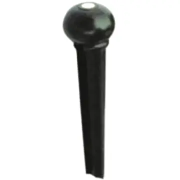 [A021BK2PVC] Alice A021BK2PVC End Pin De Plástico Negro