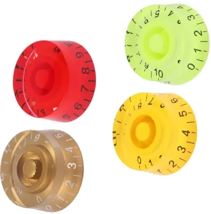 [ZSK03] ZSK03 Perilla, Negra, Blanca o Dorada Para Guitarra Eléctrica