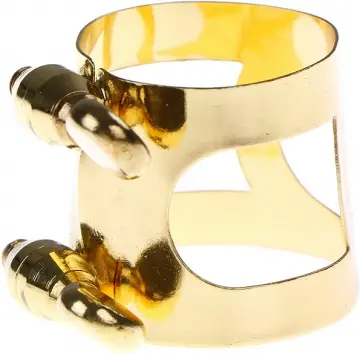 [ACB3G] Only Music ACB3G Abrazadera De Metal Dorado Para Boquilla De Clarinete