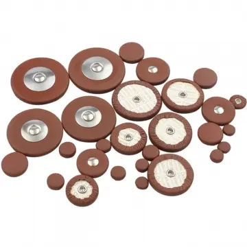 [PADSAXSOP] Only Music PADSAXSOP Zapatillas Almohadillas De Cuero Para Saxofón Soprano 28 Unidades