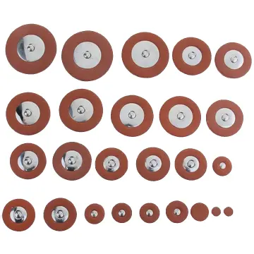 [PADSAXTEN] Only Music PADSAXTEN Juego De Pads Zapatillas Almohadillas De Cuero Para Saxofón Tenor 25 Uds