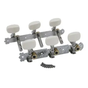 [N1521NT] Only Music N1521NT Maquinaria Niquelada Para Guitarra Acústica