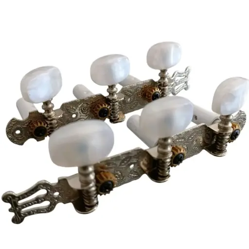 [N1521NT] Only Music N1521NT Maquinaria Niquelada Para Guitarra Acustica Cuerdas de Nylon