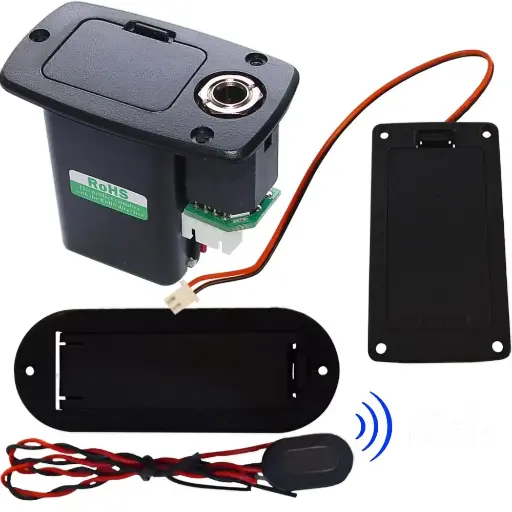🔋🎸 ¡Portapilas Profesional Belcat para Pastillas Activas! (BH100/BH200/BH400)