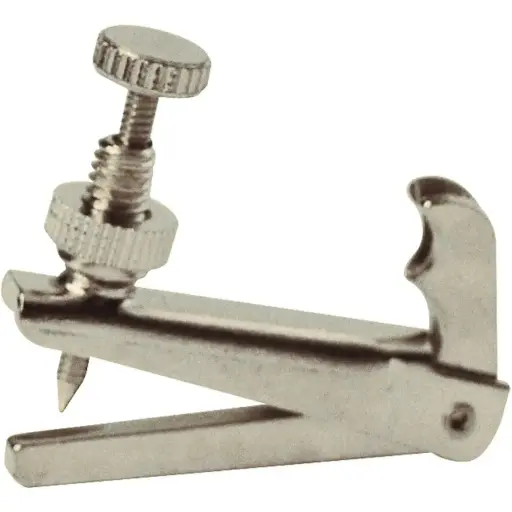 [VAWH] Alice VAWH Microafinador De Tornillo Para Violín Niquelado 4/4
