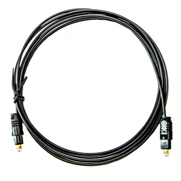 [CFO0100] Only Music CFO0100 Cable de Fibra Óptica para Óptico Digital para Toslink SPDIF DVD CD 1 Metro