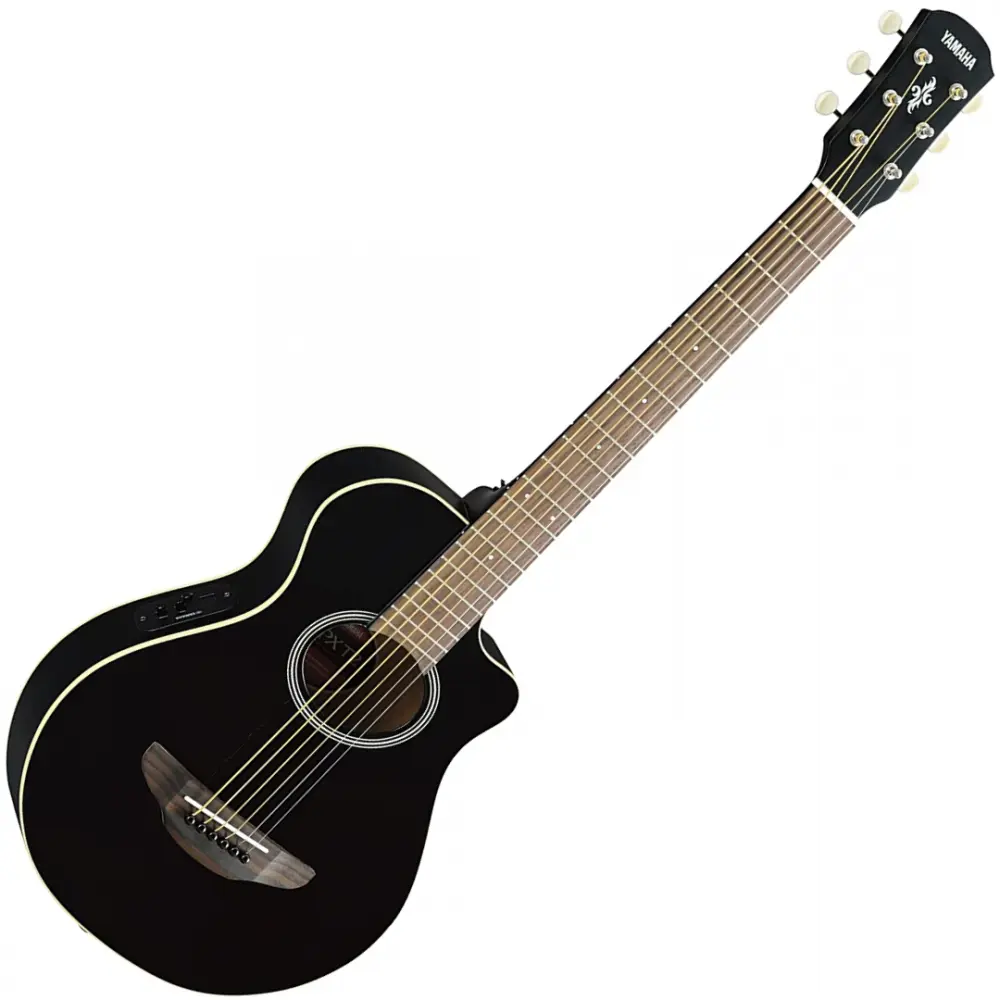 🎸 Yamaha APXT2BL Guitarra Electroacústica Delgada | Estilo Viajero 🎶 