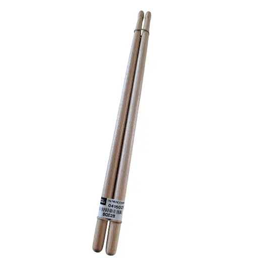 🥁 Baquetas Madera Encino o Roble Muy Resistente 2B, 5A, 5B, 7A