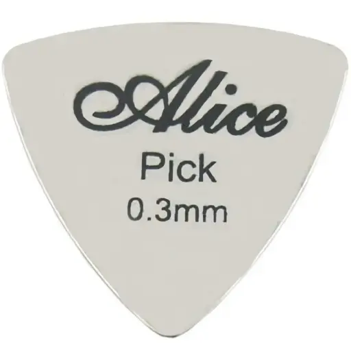 [AP100T] Alice AP100T Púa Metálica Triangular 