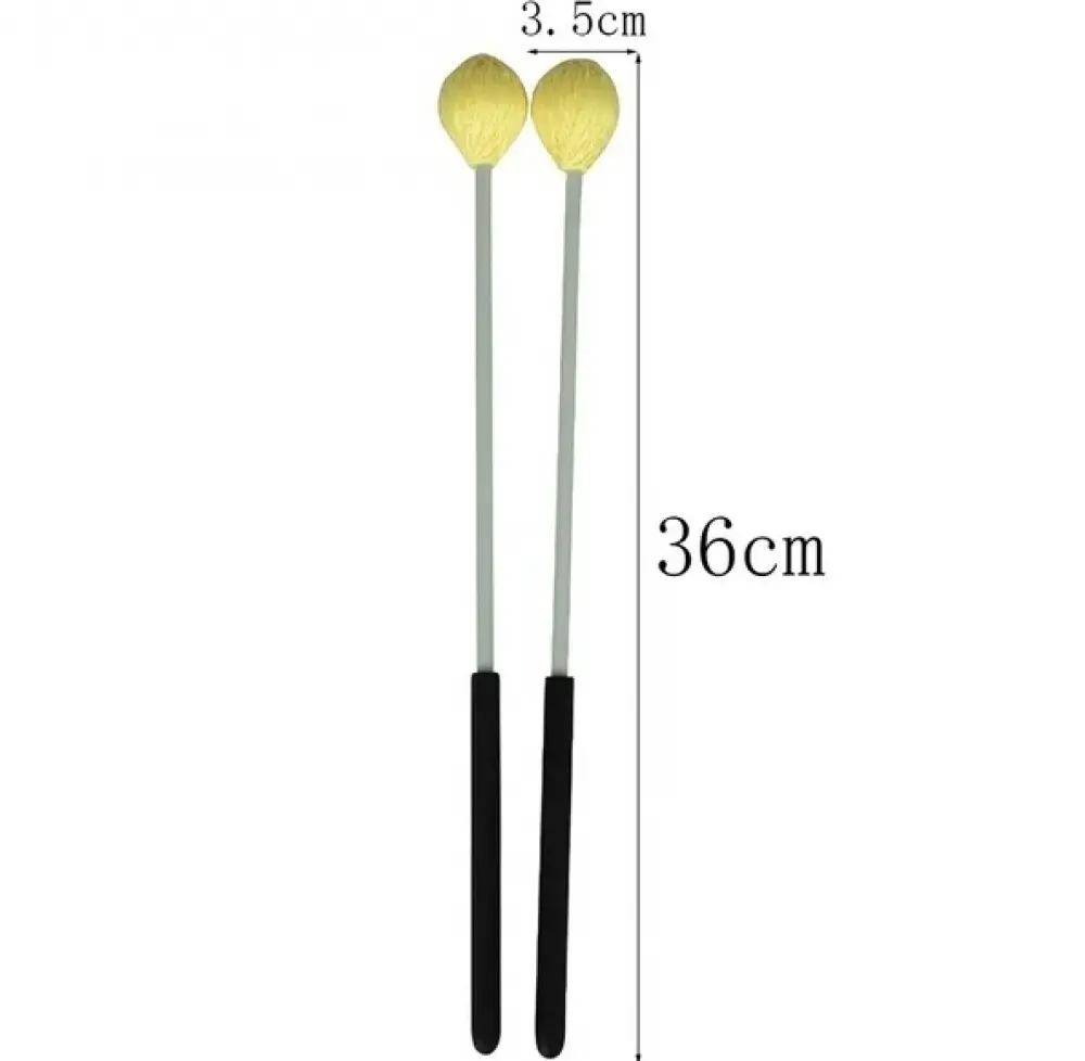 Only Music ML05YLW Mallets Para Marimba Profesional Amarillos