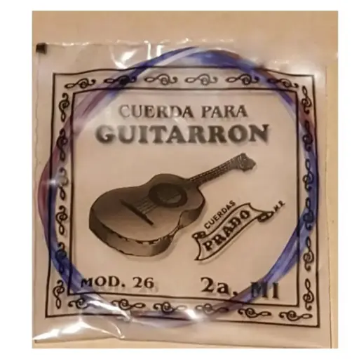 [CPG2] Prado CPG2 Cuerda Segunda para Guitarrón Mi E
