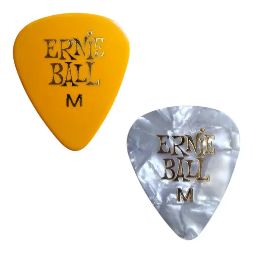 🎸Púa Ernie Ball Tamaño Mediano .72mm Varios