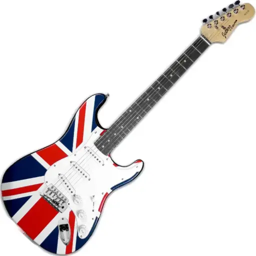 [022SK] Paquete Guitarra Electrica Jethro Series By Steelpro Blanca 022-SK 