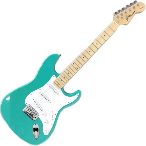 [032SK] Paquete Guitarra Electrica Jethro Series By Steelpro Verde 032-SK 