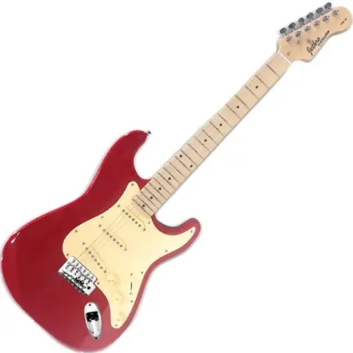 [046SK] Paquete Guitarra Electrica Jethro Series By Steelpro Roja 046-SK  