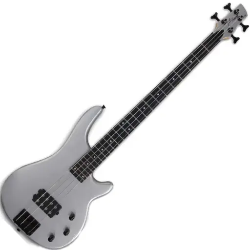 [504SK] Paquete Bajo Electrico Jethro Series By Steelpro Plata 504-SK 